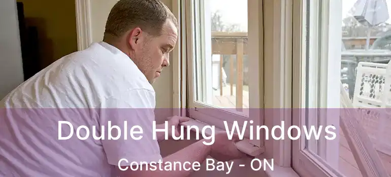 Double Hung Windows Constance Bay - ON