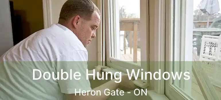 Double Hung Windows Heron Gate - ON