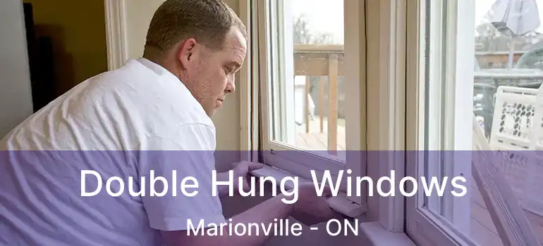 Double Hung Windows Marionville - ON