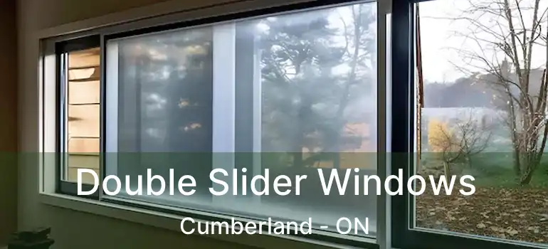 Double Slider Windows Cumberland - ON
