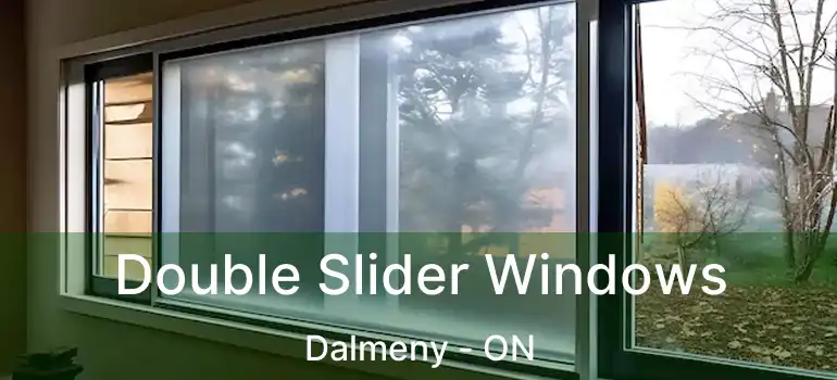 Double Slider Windows Dalmeny - ON
