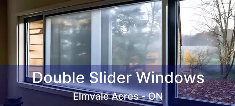 Double Slider Windows Elmvale Acres - ON