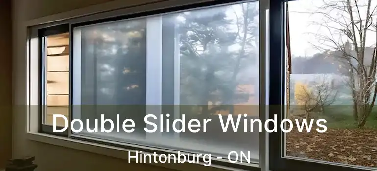 Double Slider Windows Hintonburg - ON