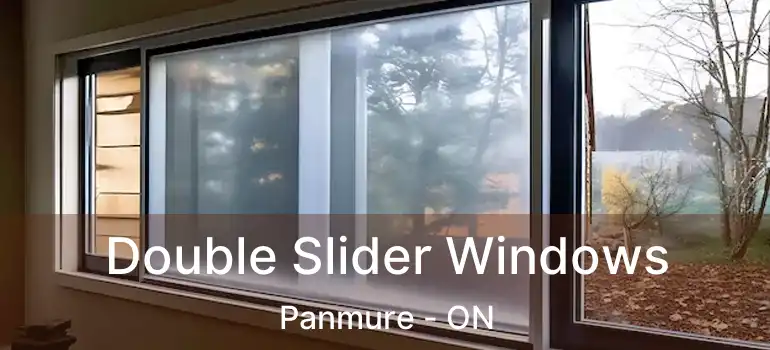 Double Slider Windows Panmure - ON