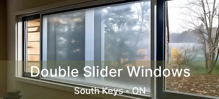 Double Slider Windows South Keys - ON