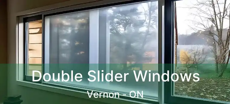 Double Slider Windows Vernon - ON