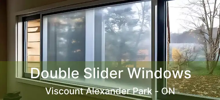 Double Slider Windows Viscount Alexander Park - ON