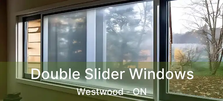 Double Slider Windows Westwood - ON