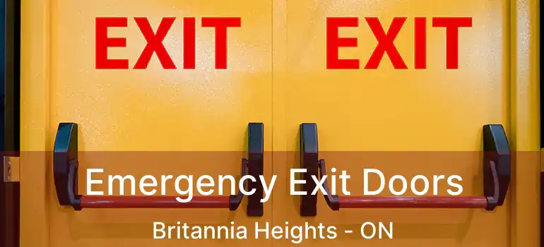  Emergency Exit Doors Britannia Heights - ON