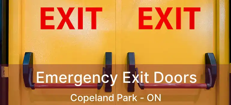 Emergency Exit Doors Copeland Park - ON