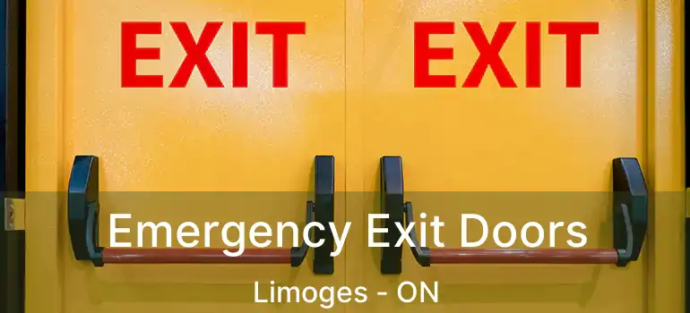 Emergency Exit Doors Limoges - ON