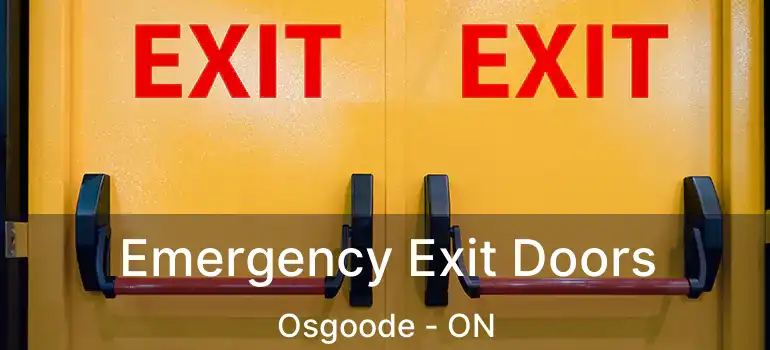 Emergency Exit Doors Osgoode - ON