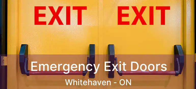 Emergency Exit Doors Whitehaven - ON