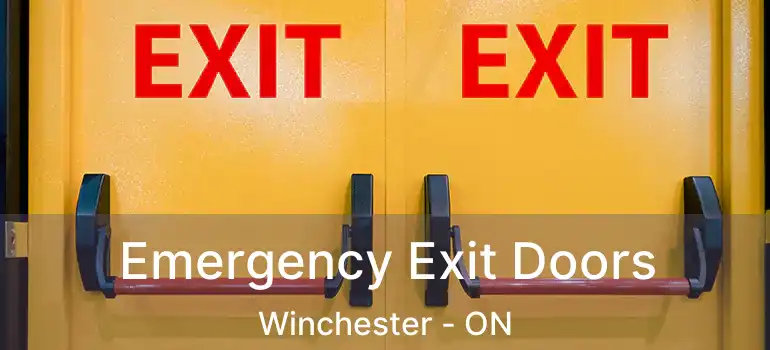 Emergency Exit Doors Winchester - ON
