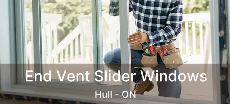 End Vent Slider Windows Hull - ON