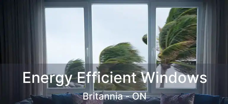Energy Efficient Windows Britannia - ON