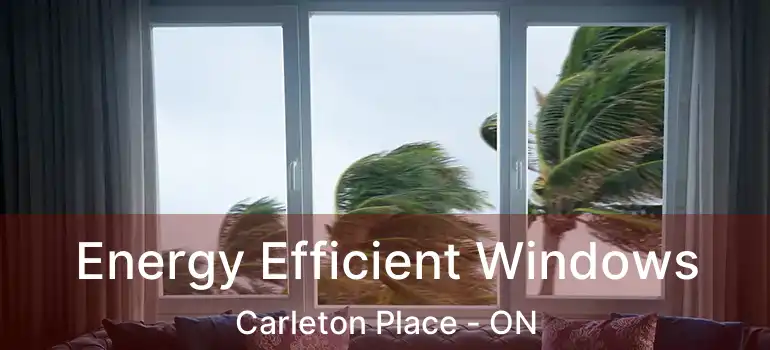 Energy Efficient Windows Carleton Place - ON