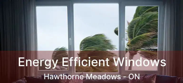 Energy Efficient Windows Hawthorne Meadows - ON