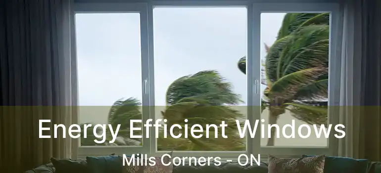 Energy Efficient Windows Mills Corners - ON