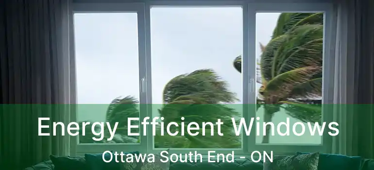 Energy Efficient Windows Ottawa South End - ON