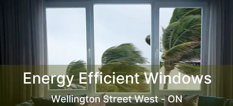 Energy Efficient Windows Wellington Street West - ON