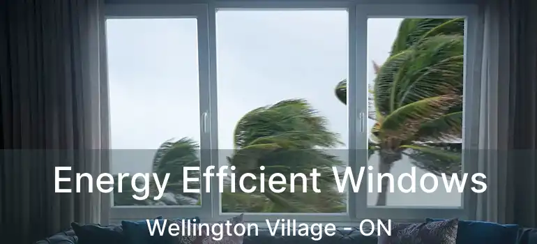  Energy Efficient Windows Wellington Village - ON