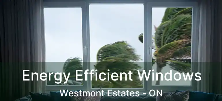 Energy Efficient Windows Westmont Estates - ON