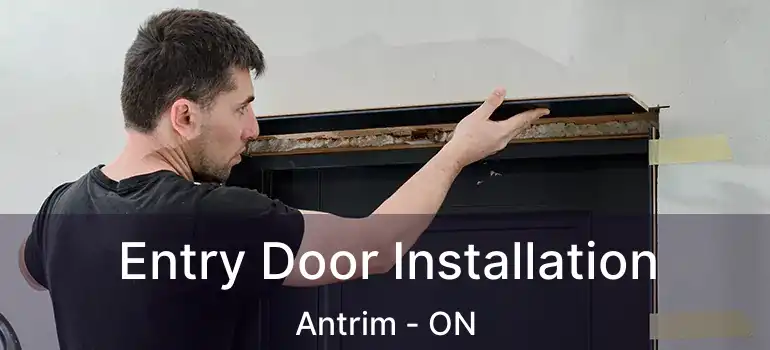  Entry Door Installation Antrim - ON