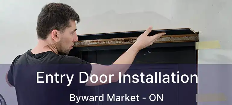 Entry Door Installation Byward Market - ON