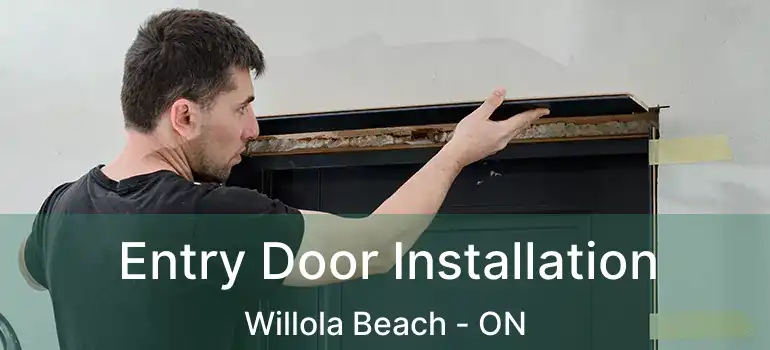 Entry Door Installation Willola Beach - ON