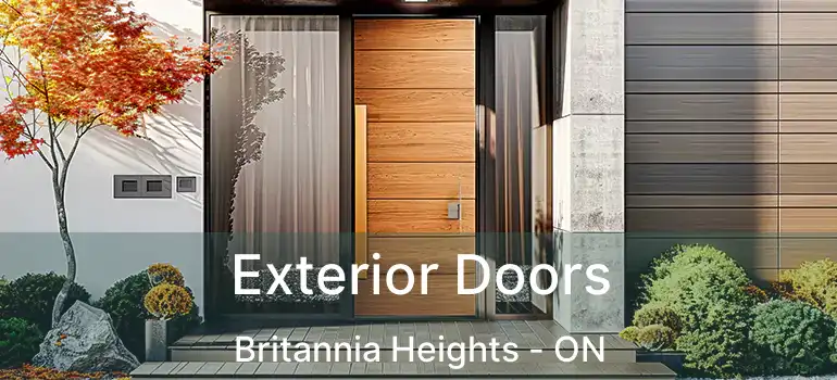 Exterior Doors Britannia Heights - ON