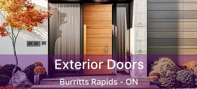 Exterior Doors Burritts Rapids - ON
