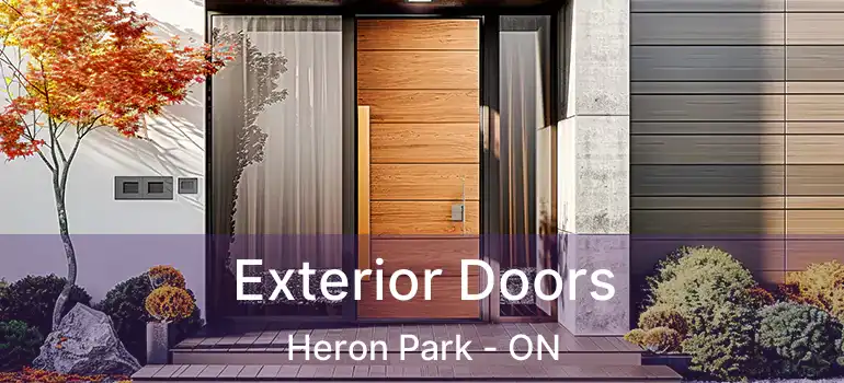 Exterior Doors Heron Park - ON