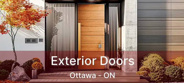  Exterior Doors Ottawa - ON