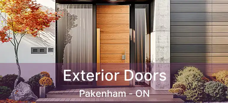 Exterior Doors Pakenham - ON