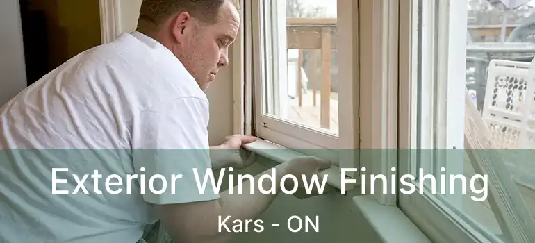  Exterior Window Finishing Kars - ON