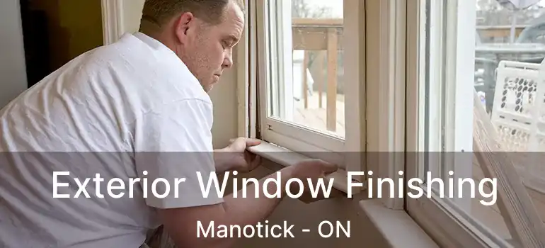  Exterior Window Finishing Manotick - ON