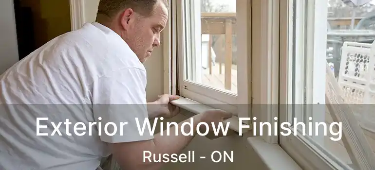  Exterior Window Finishing Russell - ON