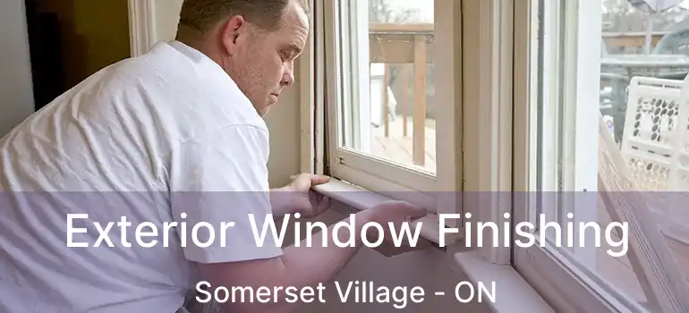  Exterior Window Finishing Somerset Village - ON
