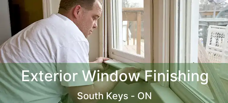 Exterior Window Finishing South Keys - ON