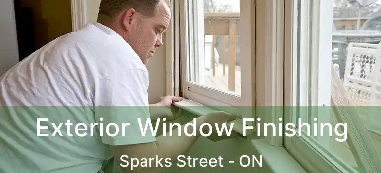  Exterior Window Finishing Sparks Street - ON