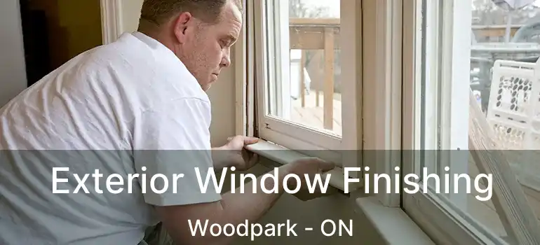  Exterior Window Finishing Woodpark - ON