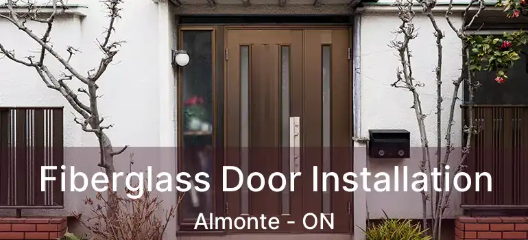 Fiberglass Door Installation Almonte - ON