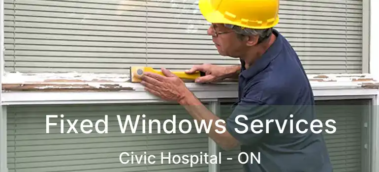 Fixed Windows Services Civic Hospital - ON