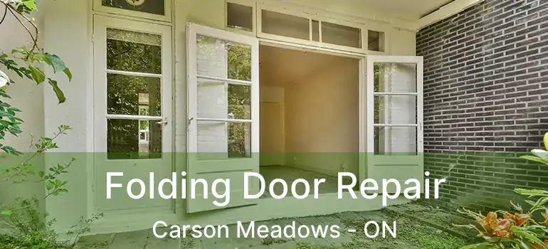  Folding Door Repair Carson Meadows - ON