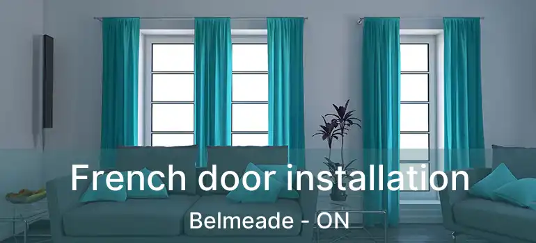  French door installation Belmeade - ON