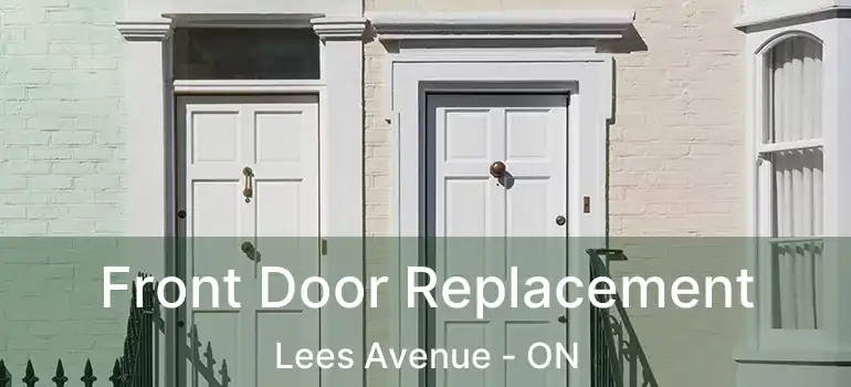 Front Door Replacement Lees Avenue - ON