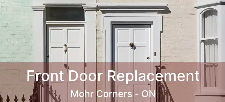 Front Door Replacement Mohr Corners - ON