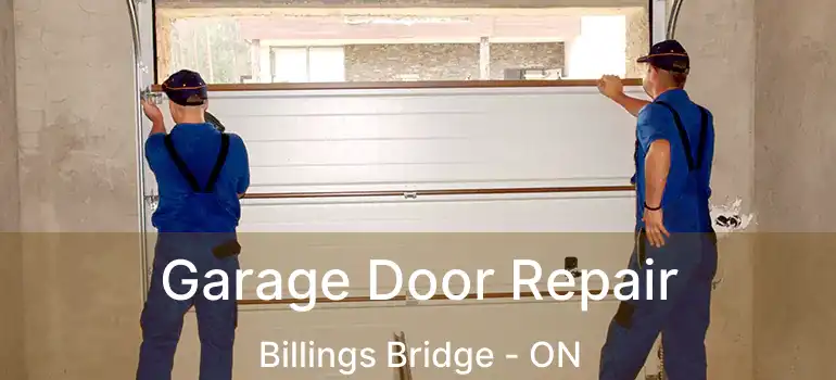 Garage Door Repair Billings Bridge - ON
