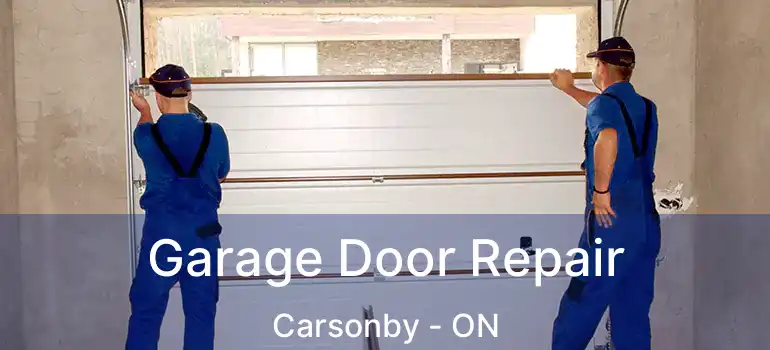  Garage Door Repair Carsonby - ON